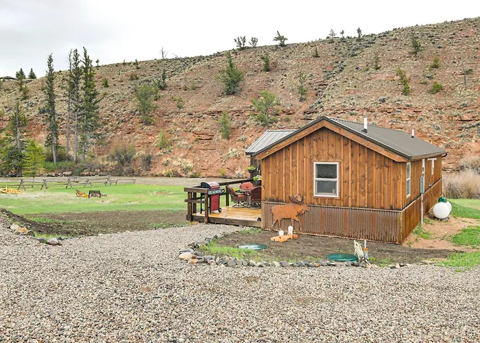 Holiday home Fishing & Views: 'river Paradise' In Dubois! *